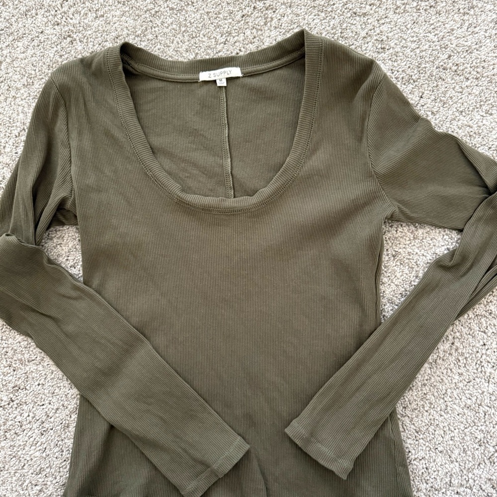 Z Supply Sage Long Sleeve Tee